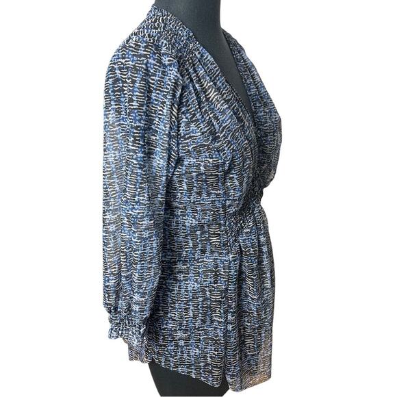 New w/Tags!!  Anthropologie Sheer Smocked Babydoll Top Blouse, Feminine, S - Picture 10 of 13